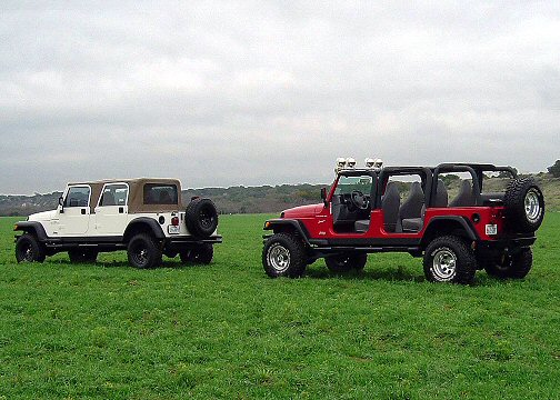 stretch jeeps 4 door and
          pickup