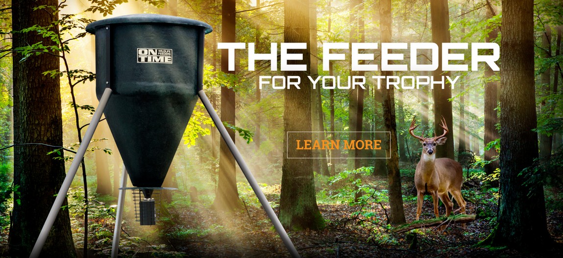 On Time 600 lb Commercial Wildlife Feeder