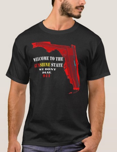 Welcome to the
                          Gunshine State T-Shirt