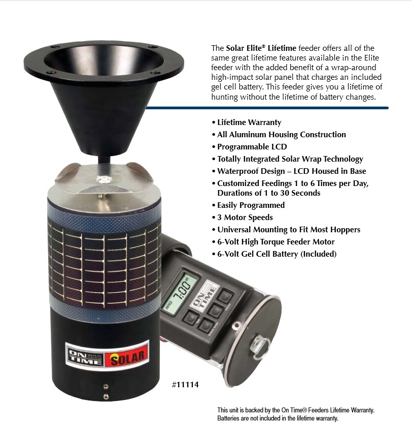 On Time Feeder/ Hopper Combinations