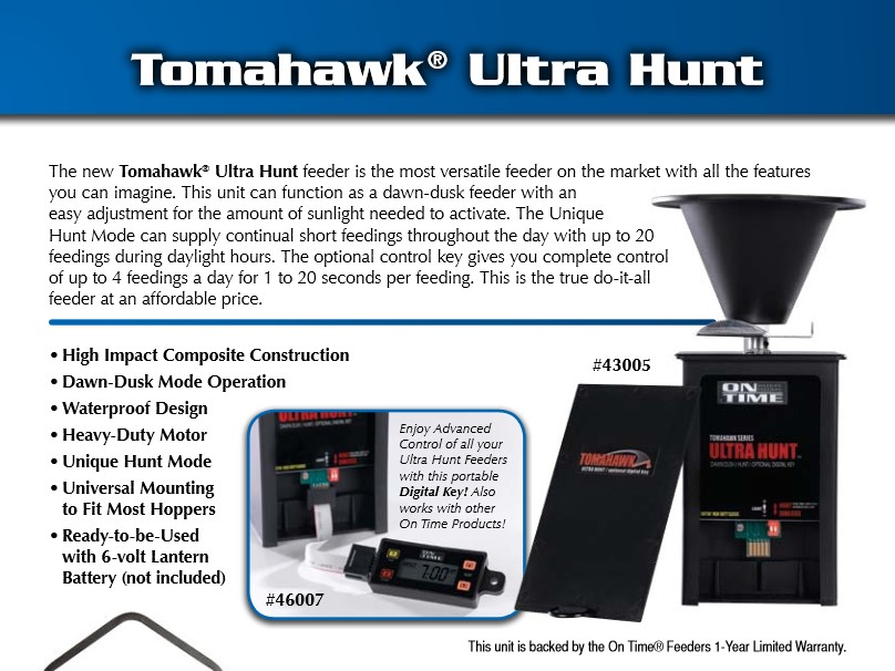 Tomahawk Ultra Hunt Wildlife Feeder